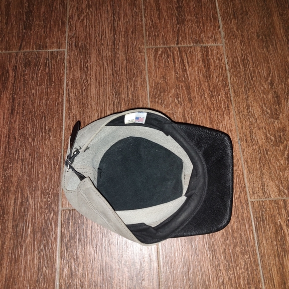 Vtg Civil War Confederate Kepi 100% Genuine Leather Made in USA Medium - Picture 8 of 8